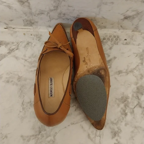 Pre-owned Vintage Manolo Blahnik Heels - Picture 8 of 11